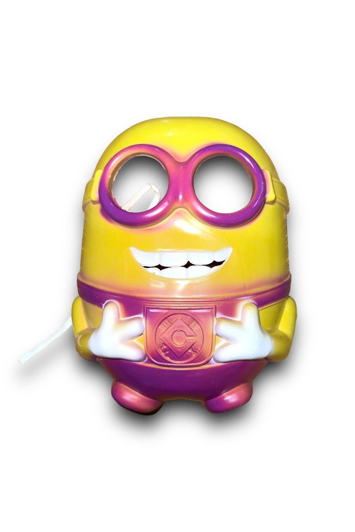 Pembe Çılgın Hırsız Maske - Minyon Maskesi - Doğum Günü, Kostüm Partileri