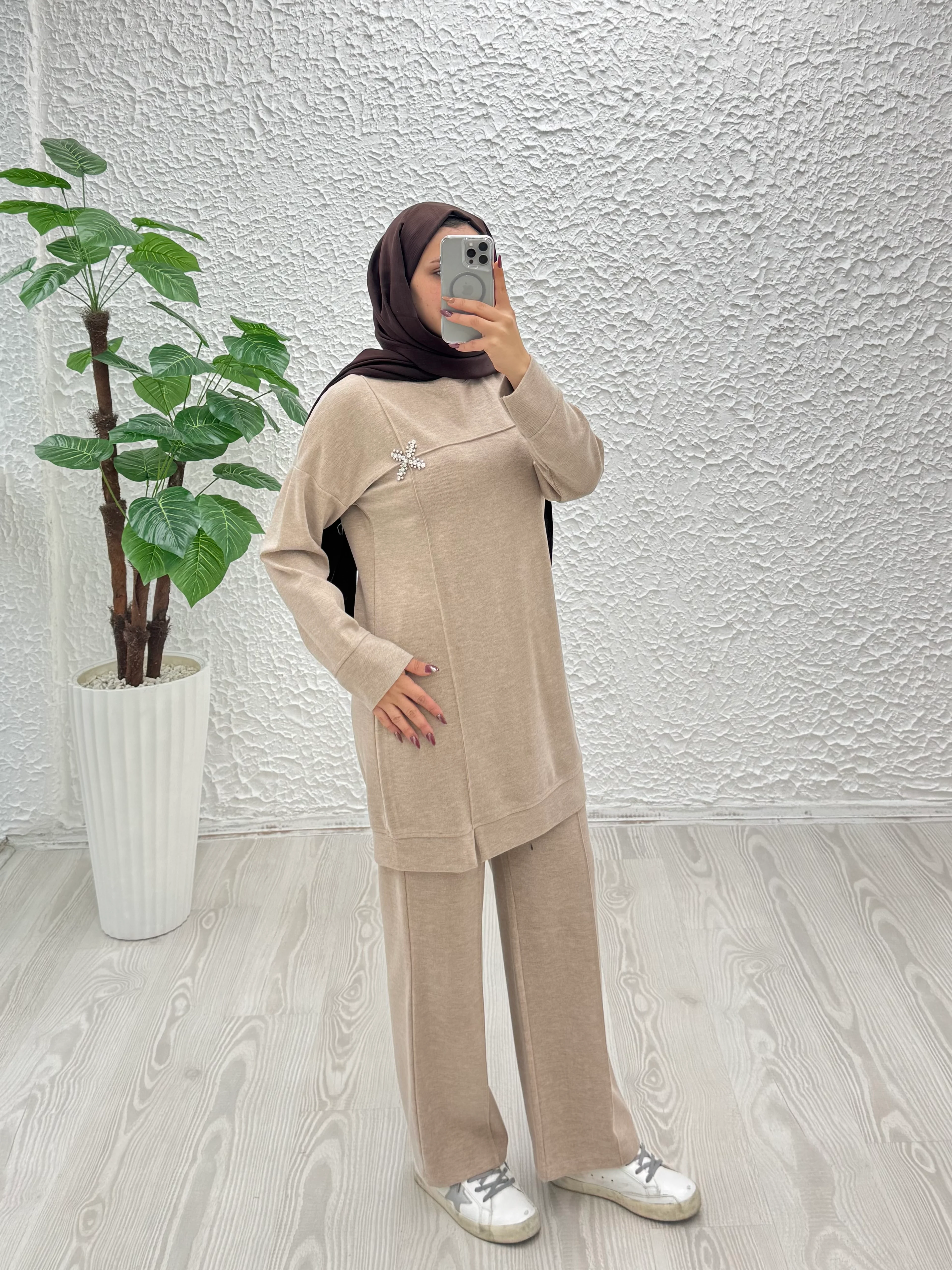 Rayonlu triko takım