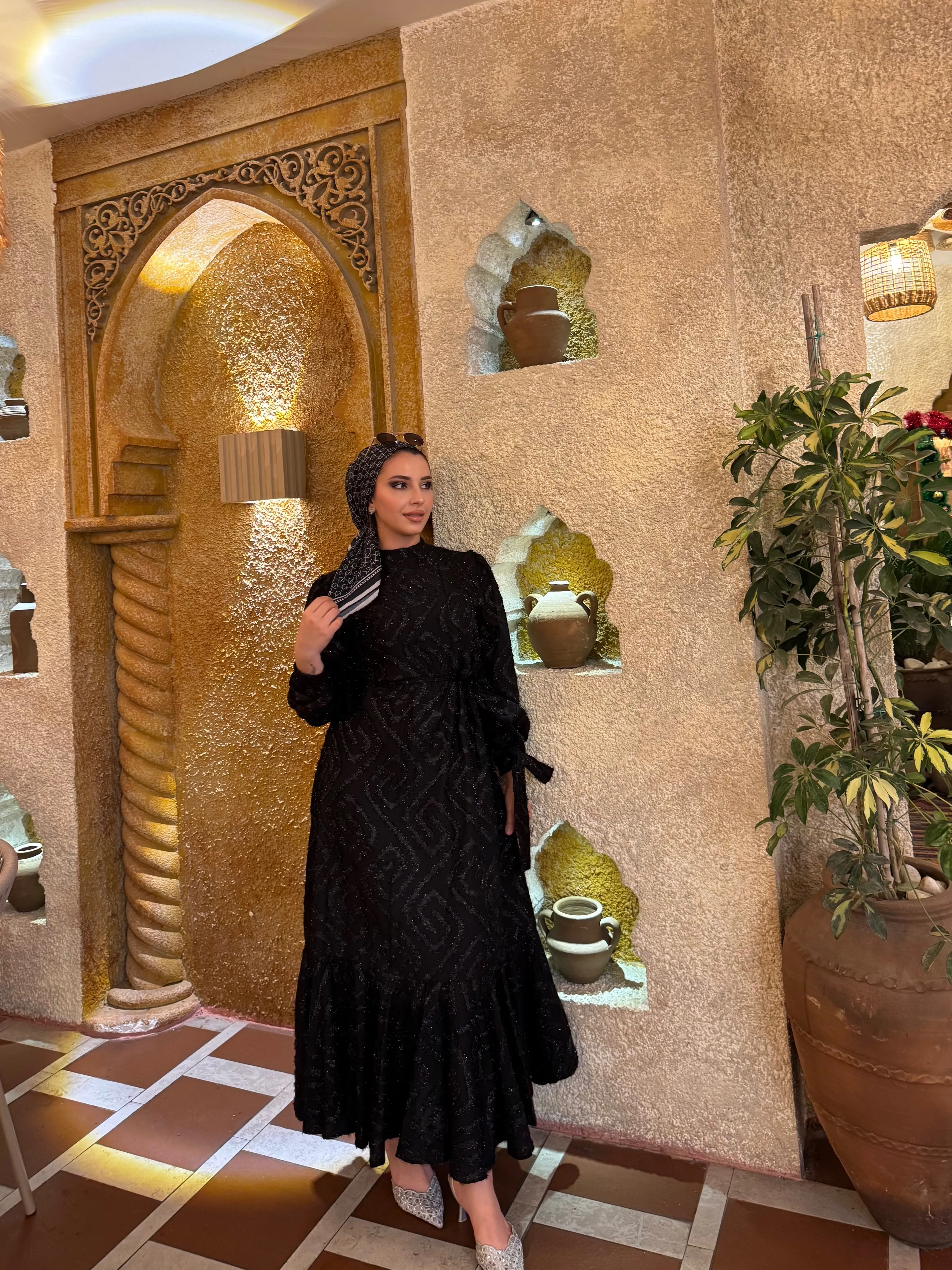 SİMLİ KESME ELBİSE