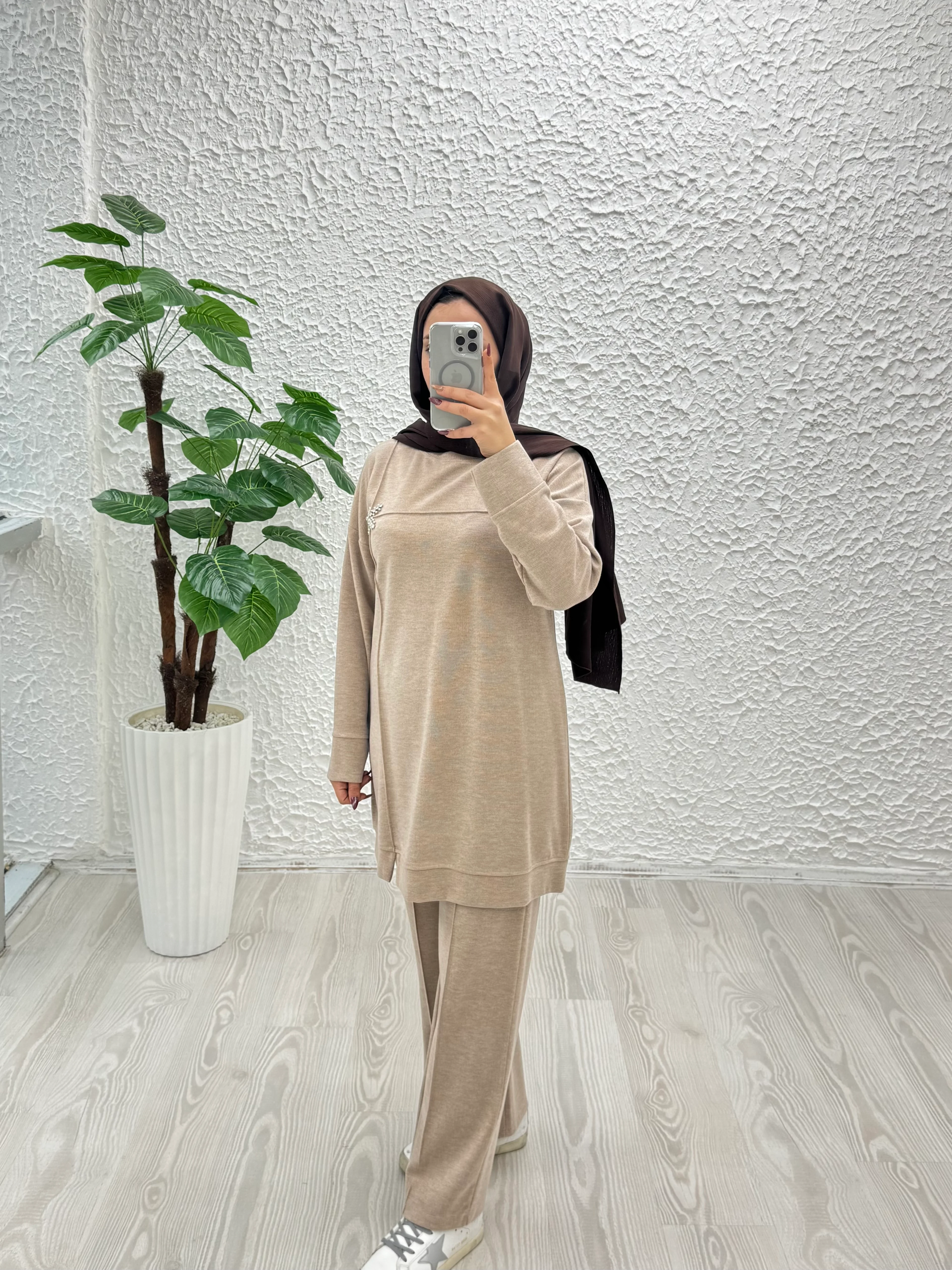 Rayonlu triko takım