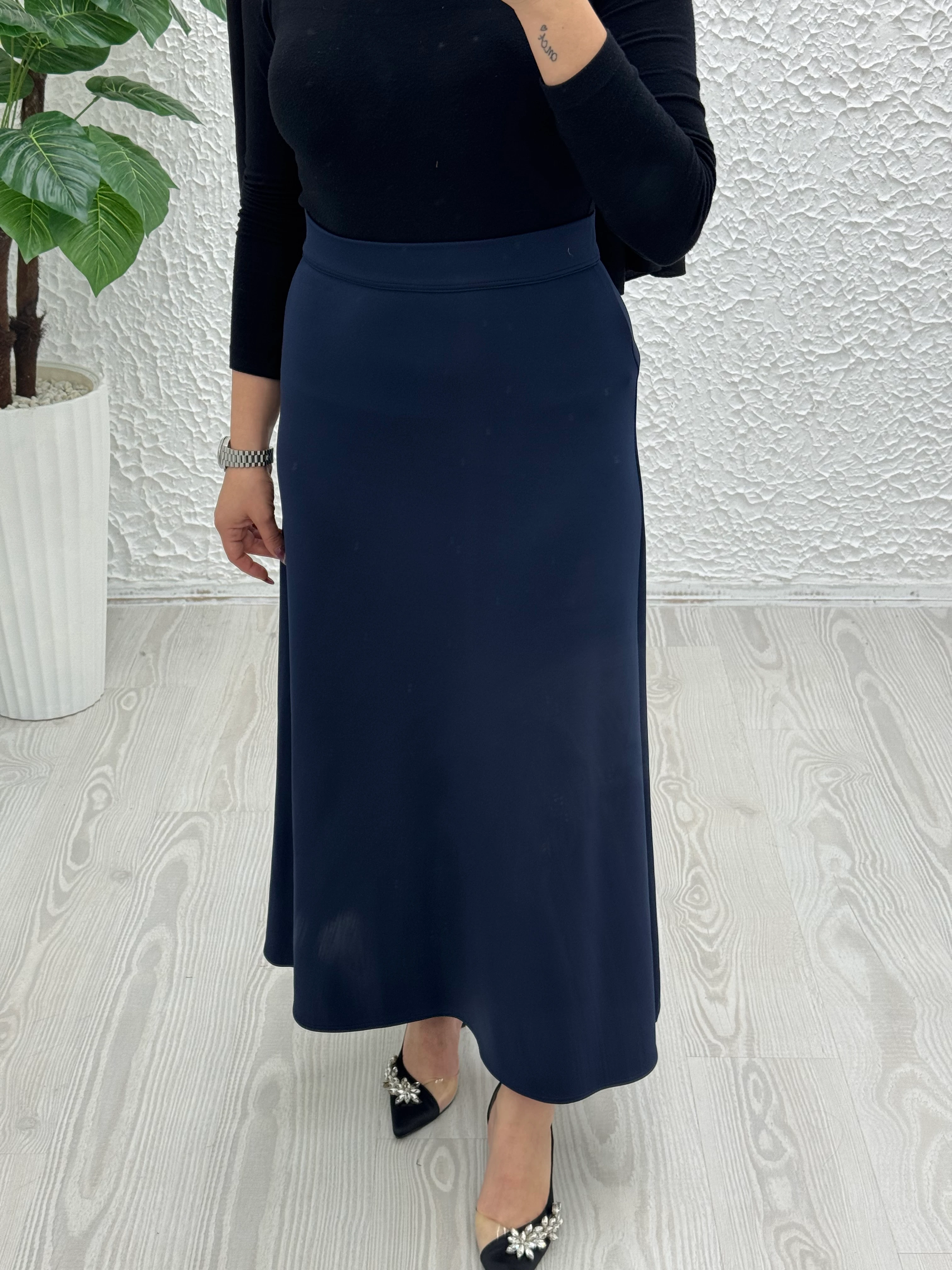 Scuba çan etek - Lacivert