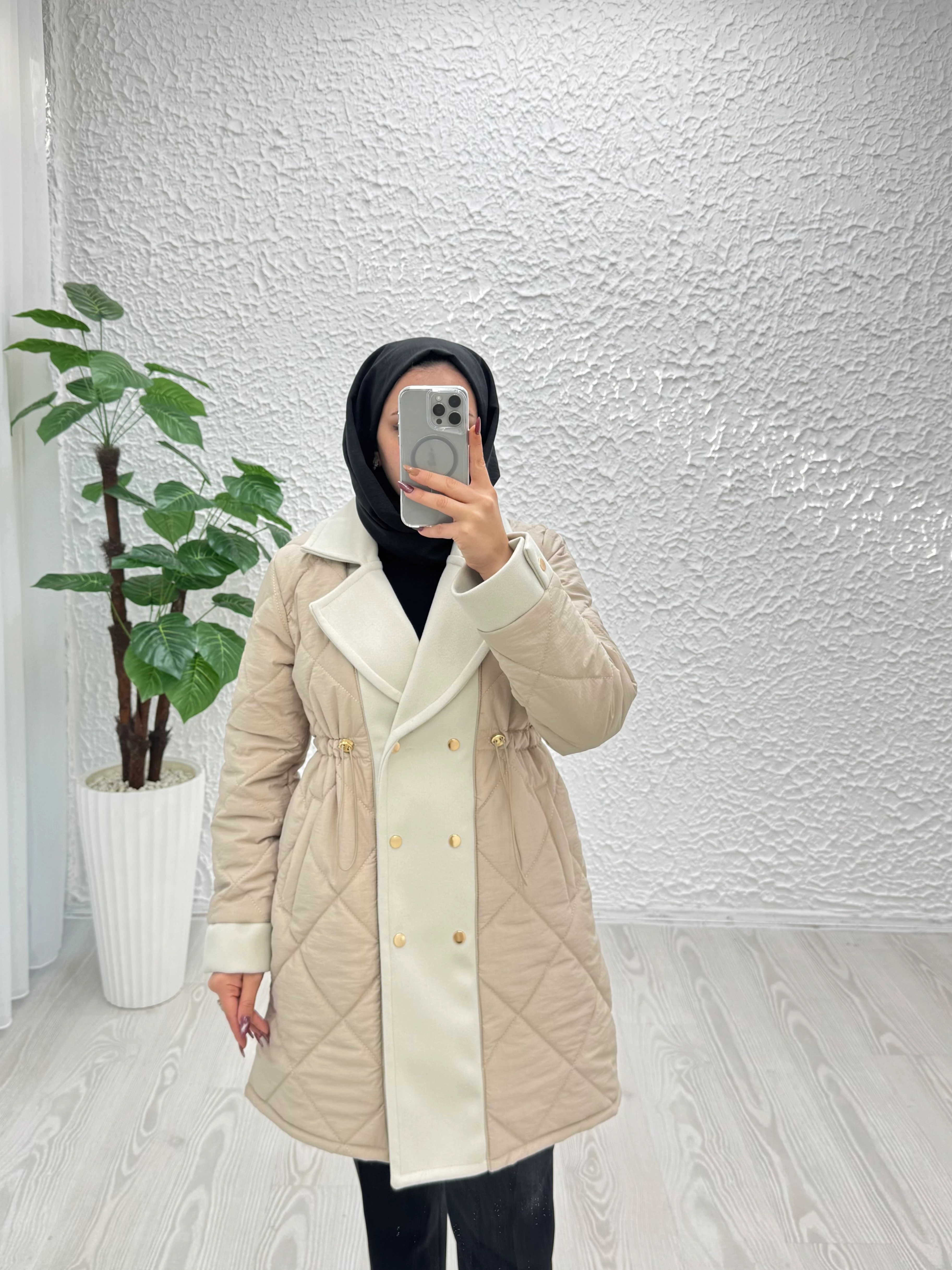 Kapitone mont kaşe mix 