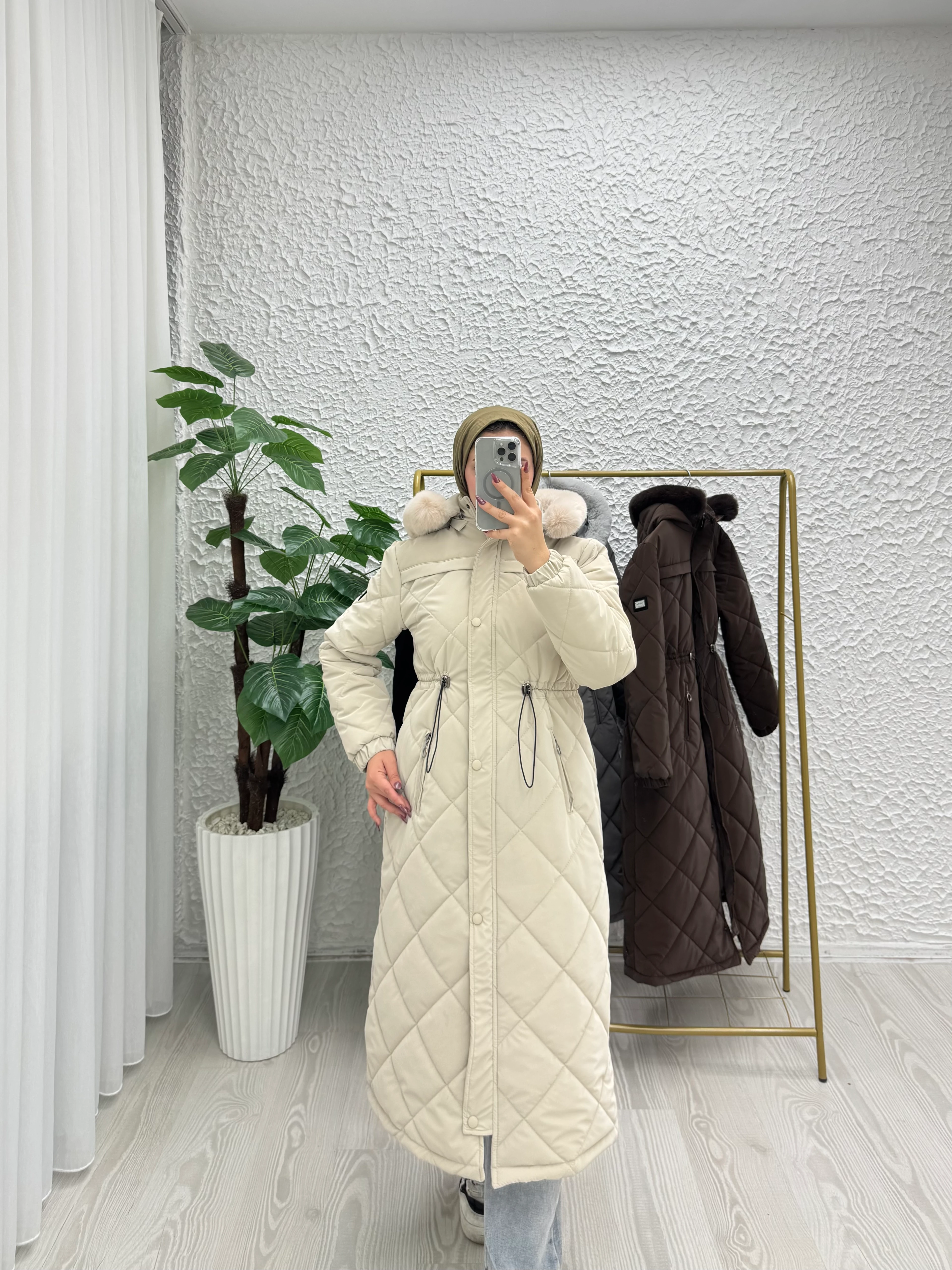 Nova kapitone mont  - Bej