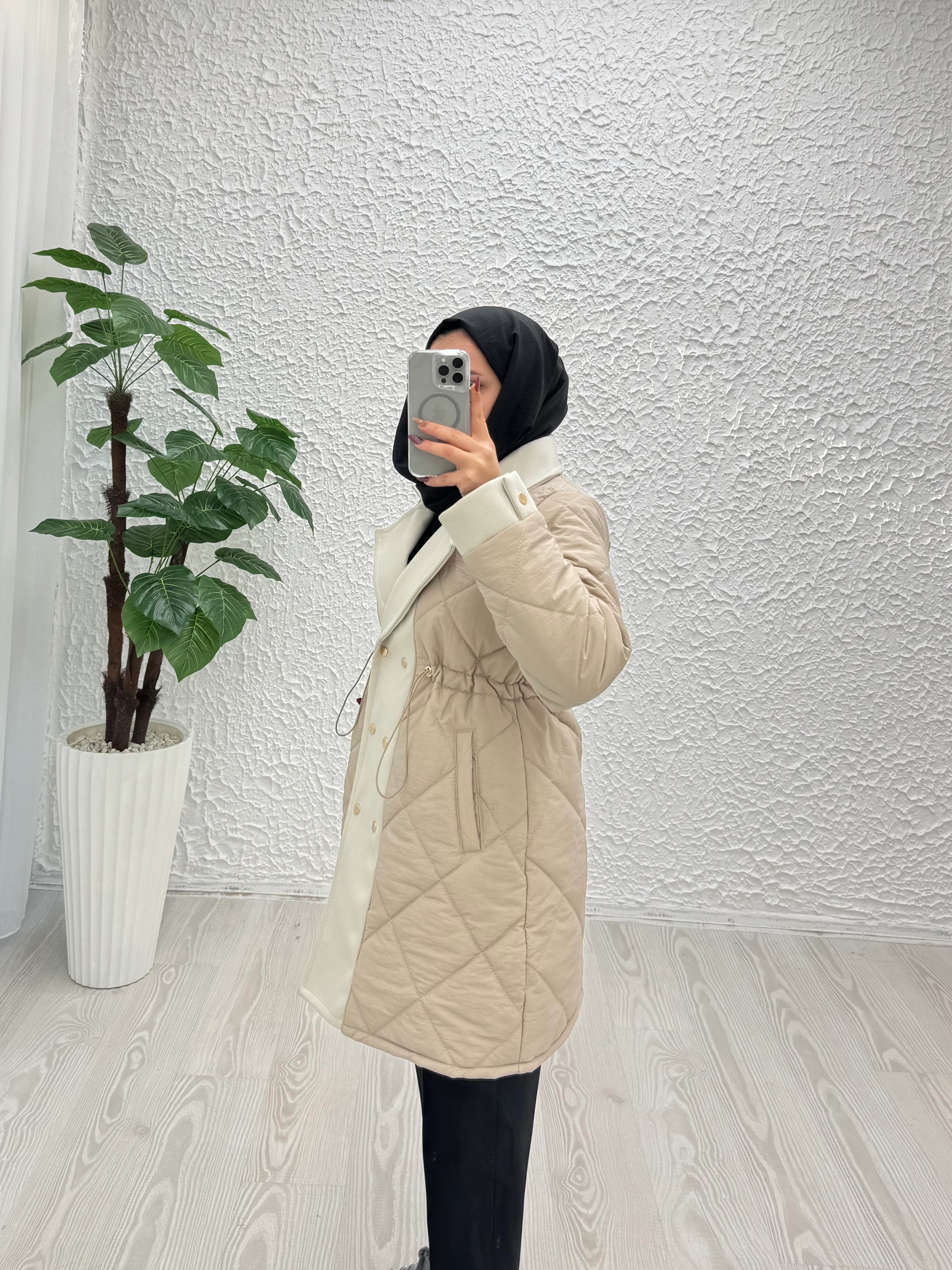 Kapitone mont kaşe mix 