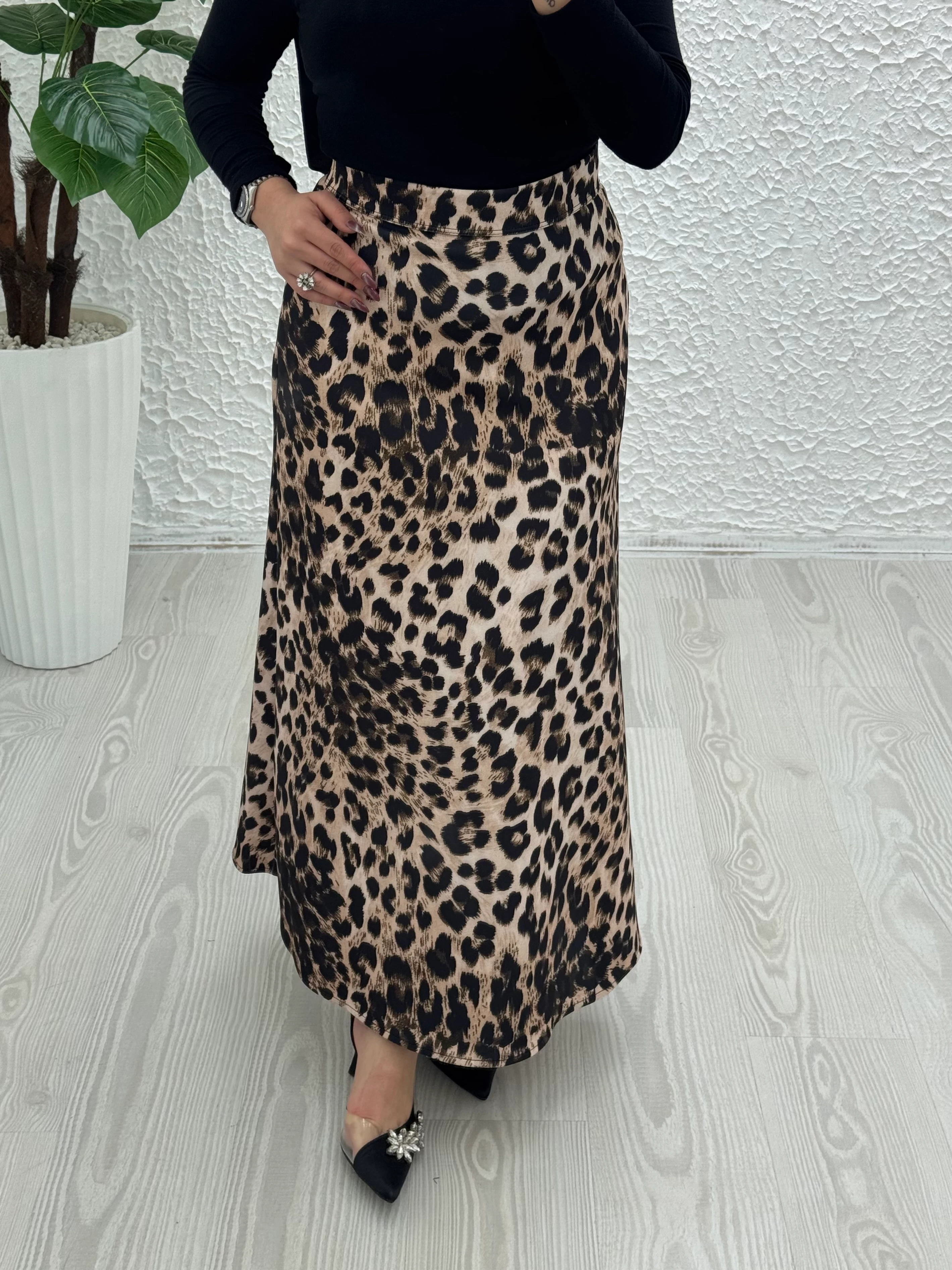 Scuba çan etek - Bej