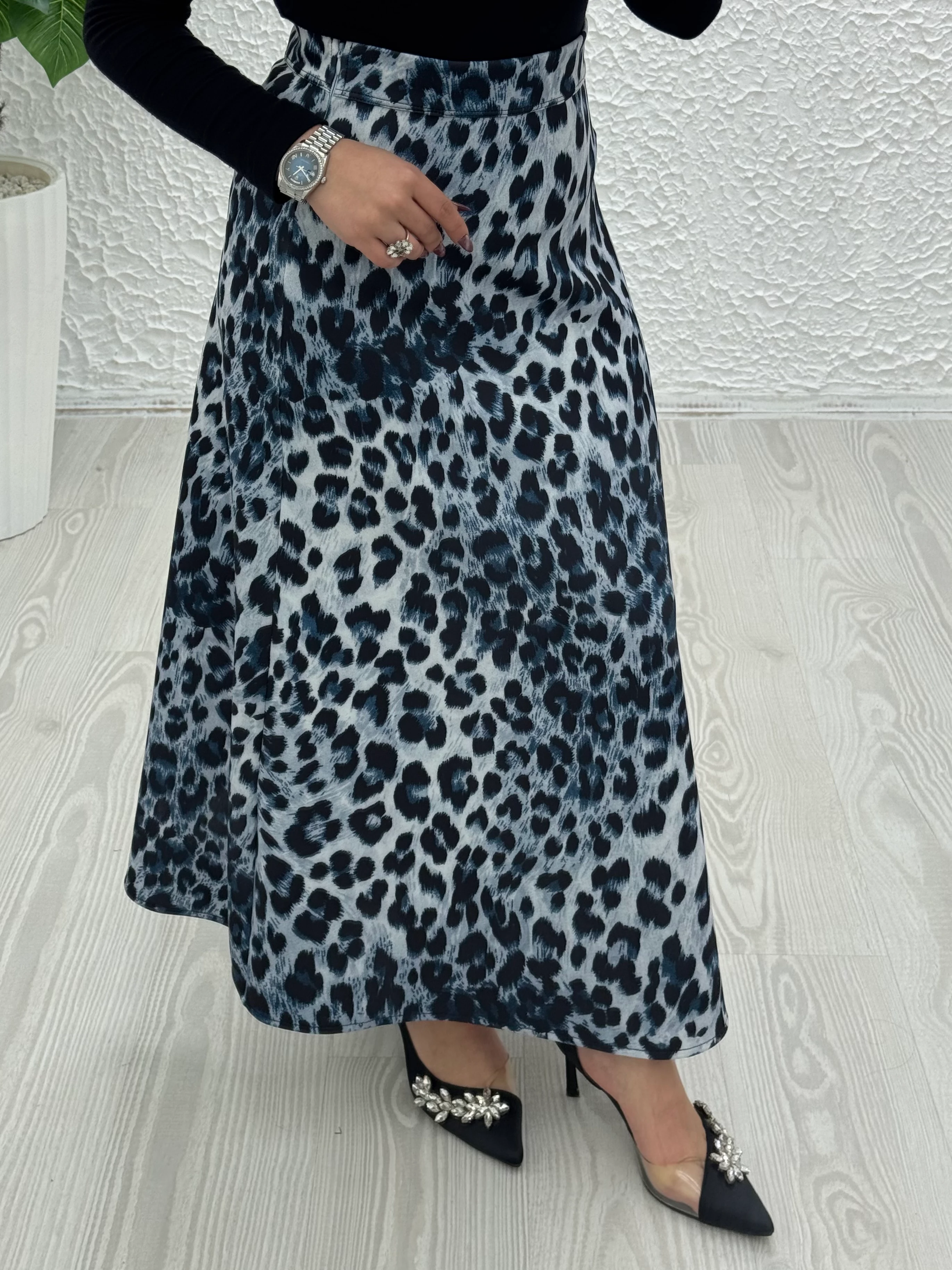 Scuba çan etek - Mavi