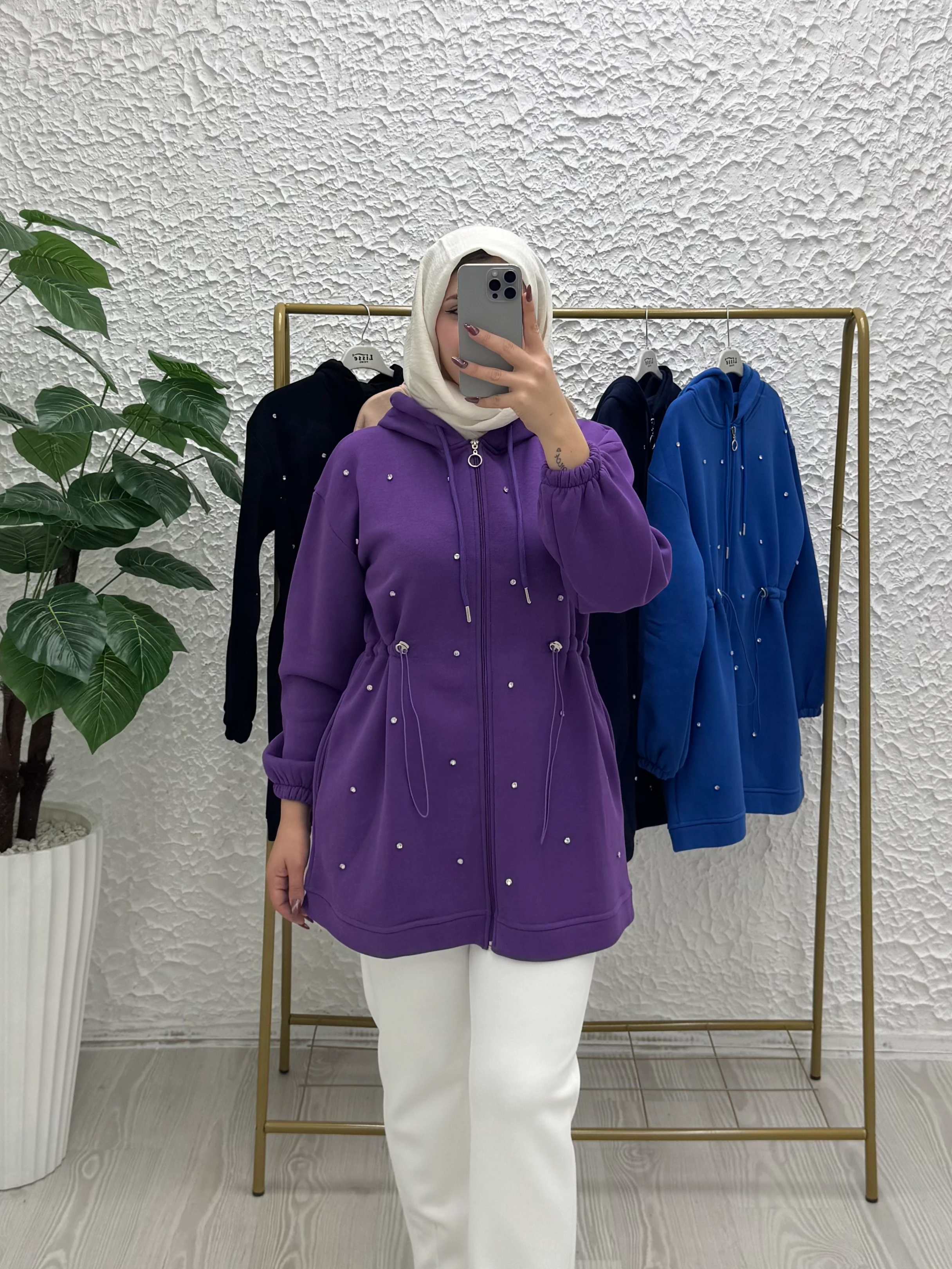 Beyoğlu taşlı hırka