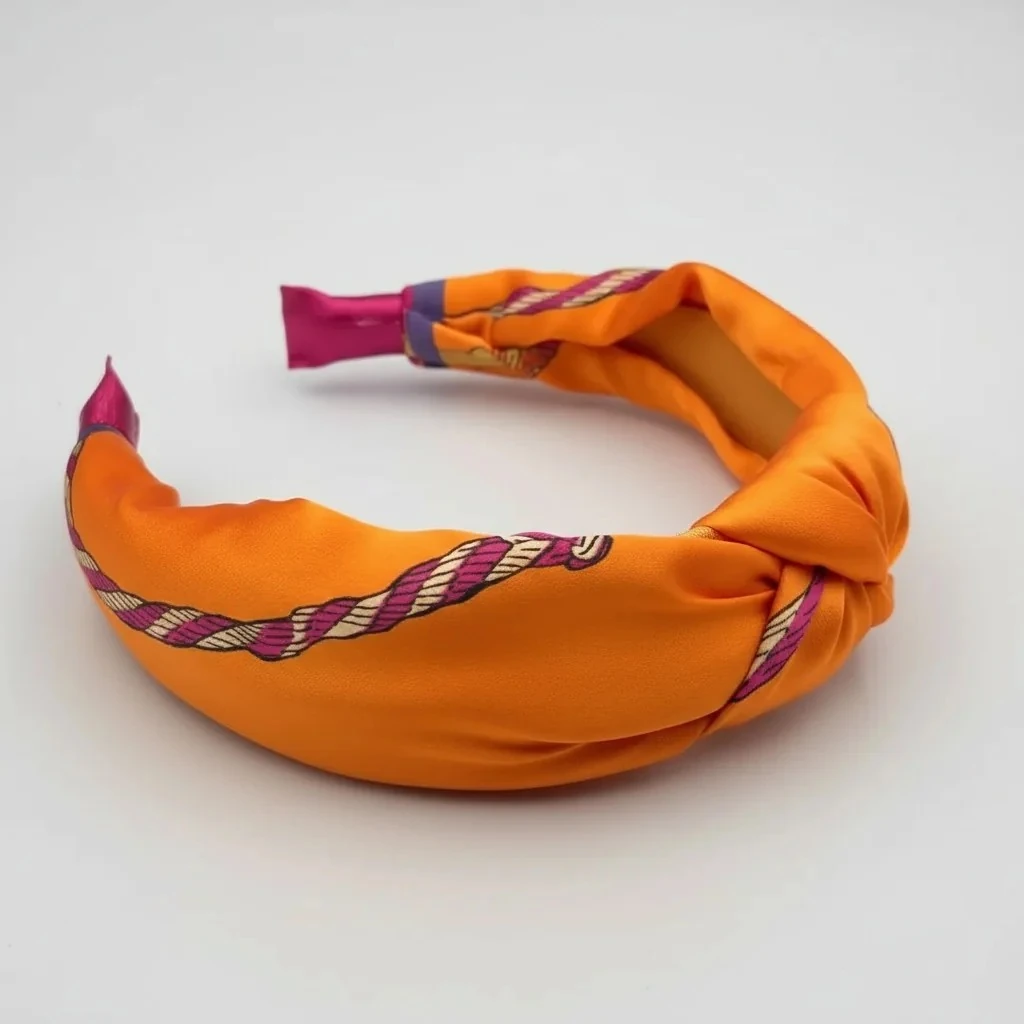 Solea Düğümlü Kumaş Taç