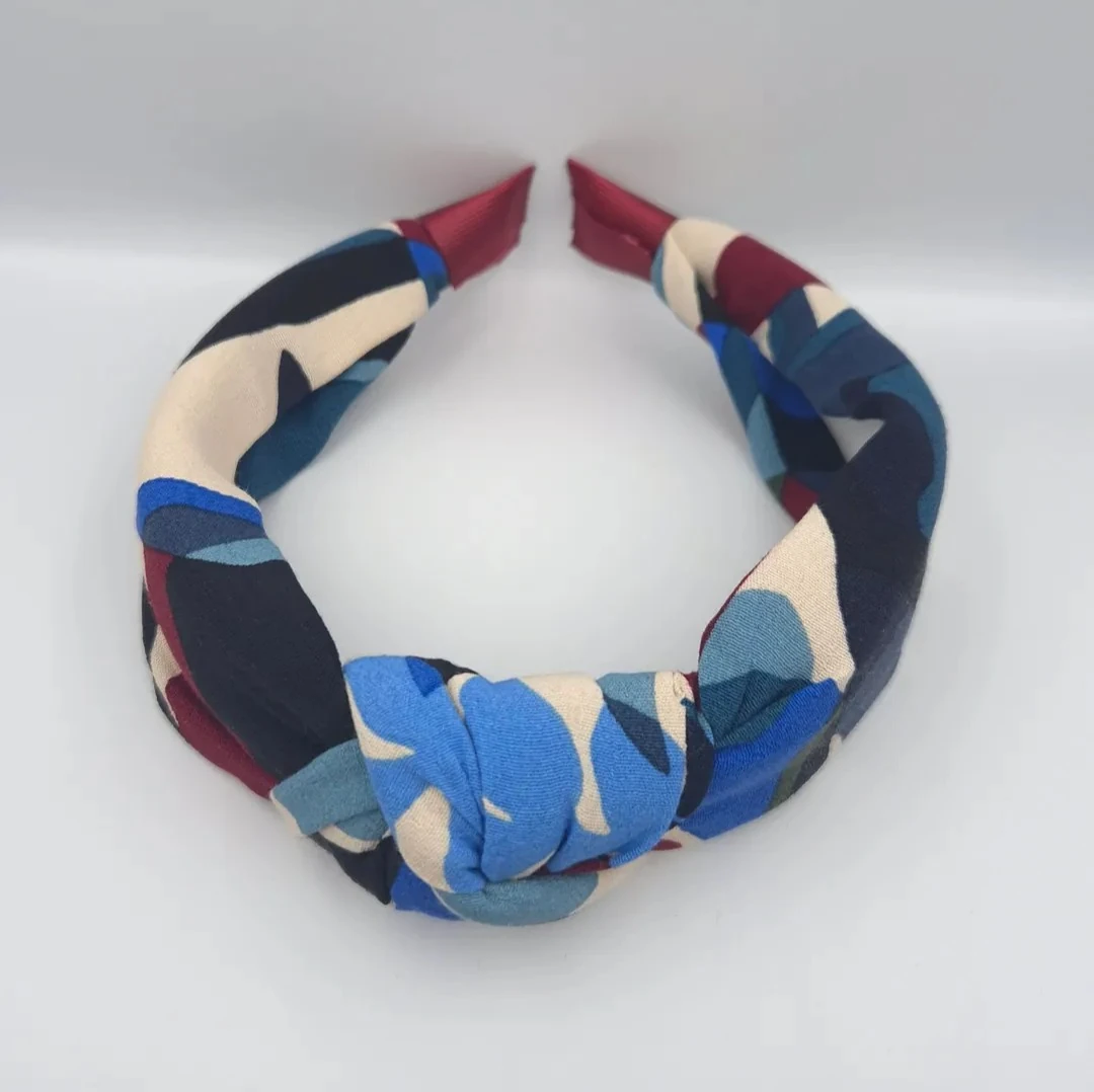 Marcelline Düğümlü Kumaş Taç