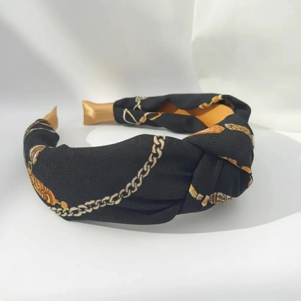 Aurelia Düğümlü Kumaş Taç