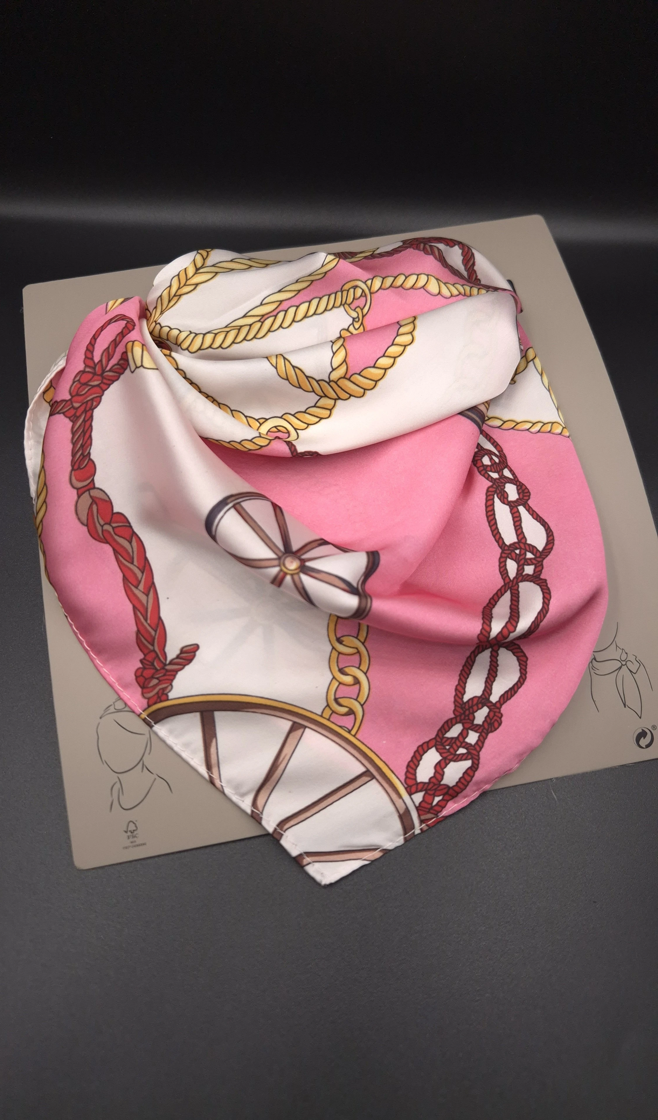 Zincir Zerafeti Kare Fular