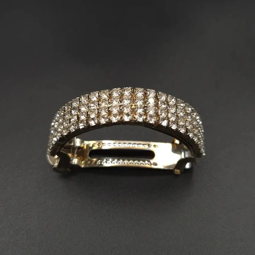 Işıltılı Eğri - Metal At Kuyruğu Tokası