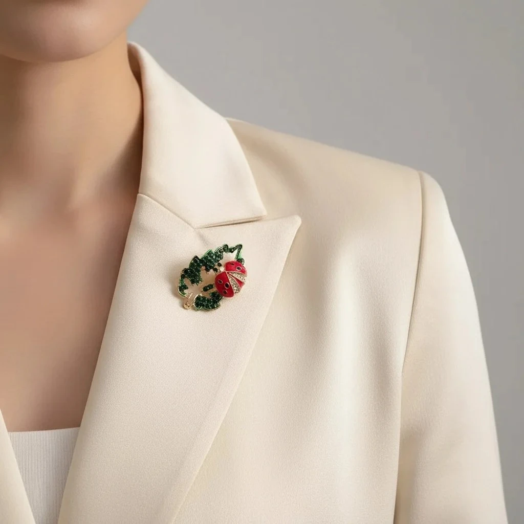 Yeşil Tılsım Broş