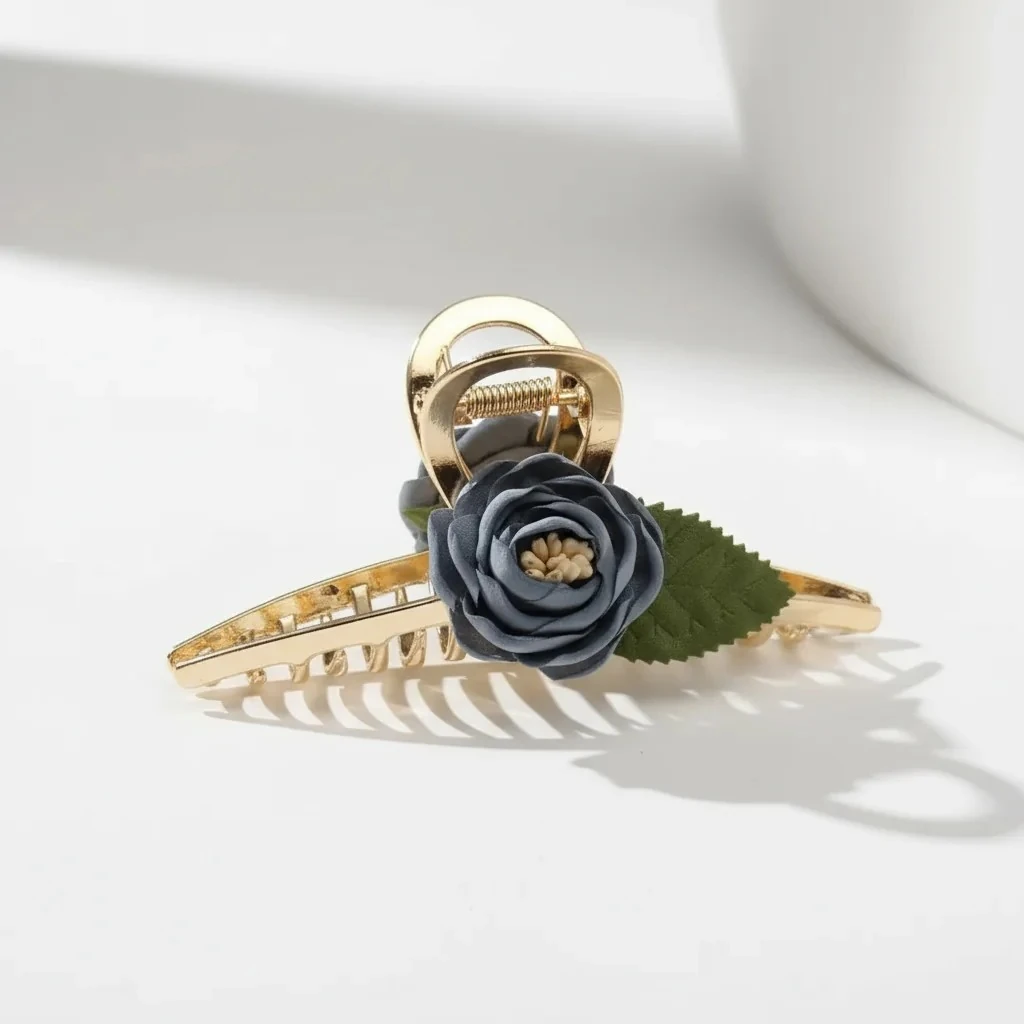 Solmayan Gül Metal Mandal Toka