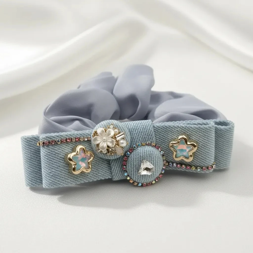 Mavi Düş Özel Tasarım Simit Toka 