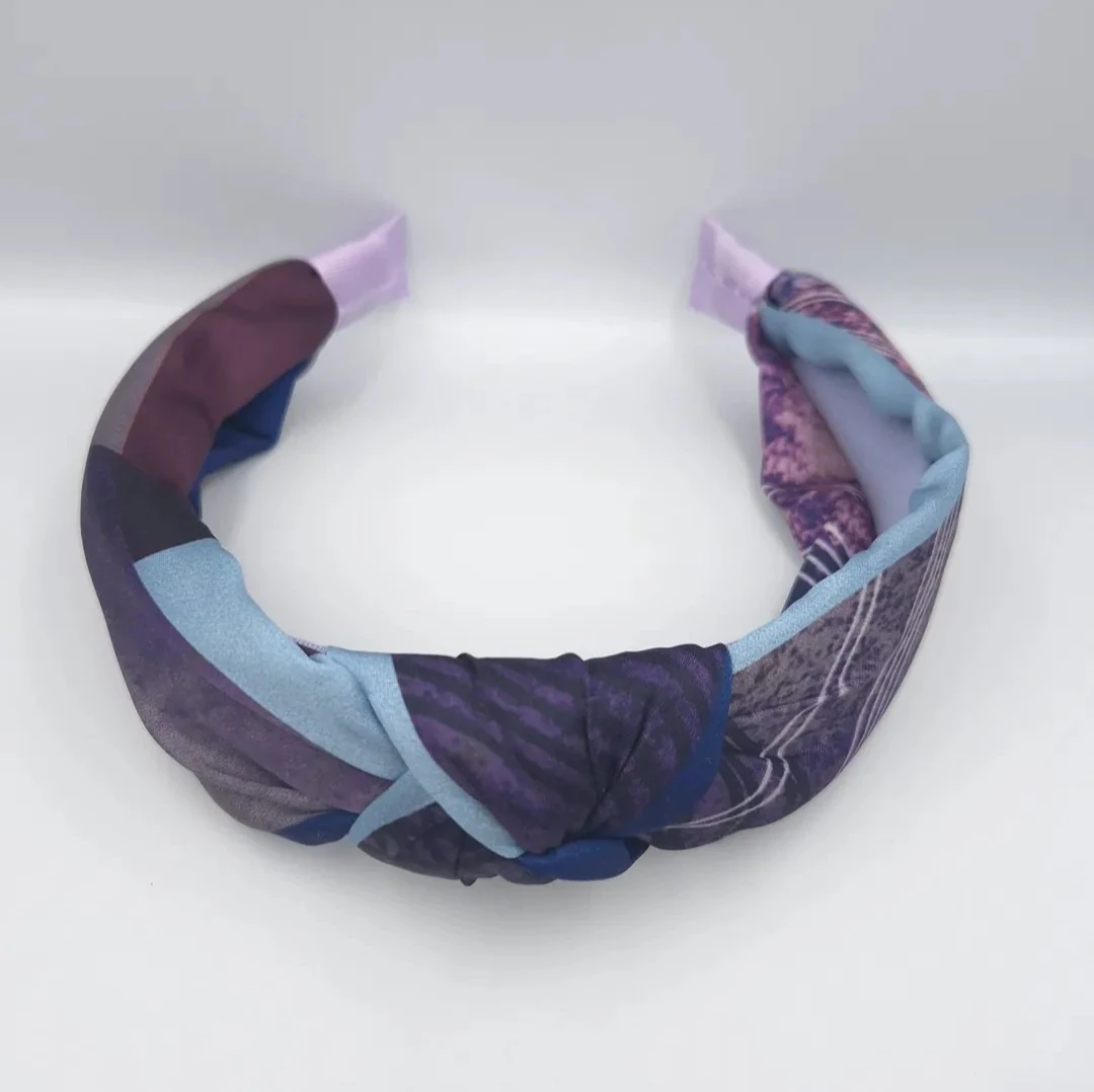 Liliane Düğümlü Kumaş Taç