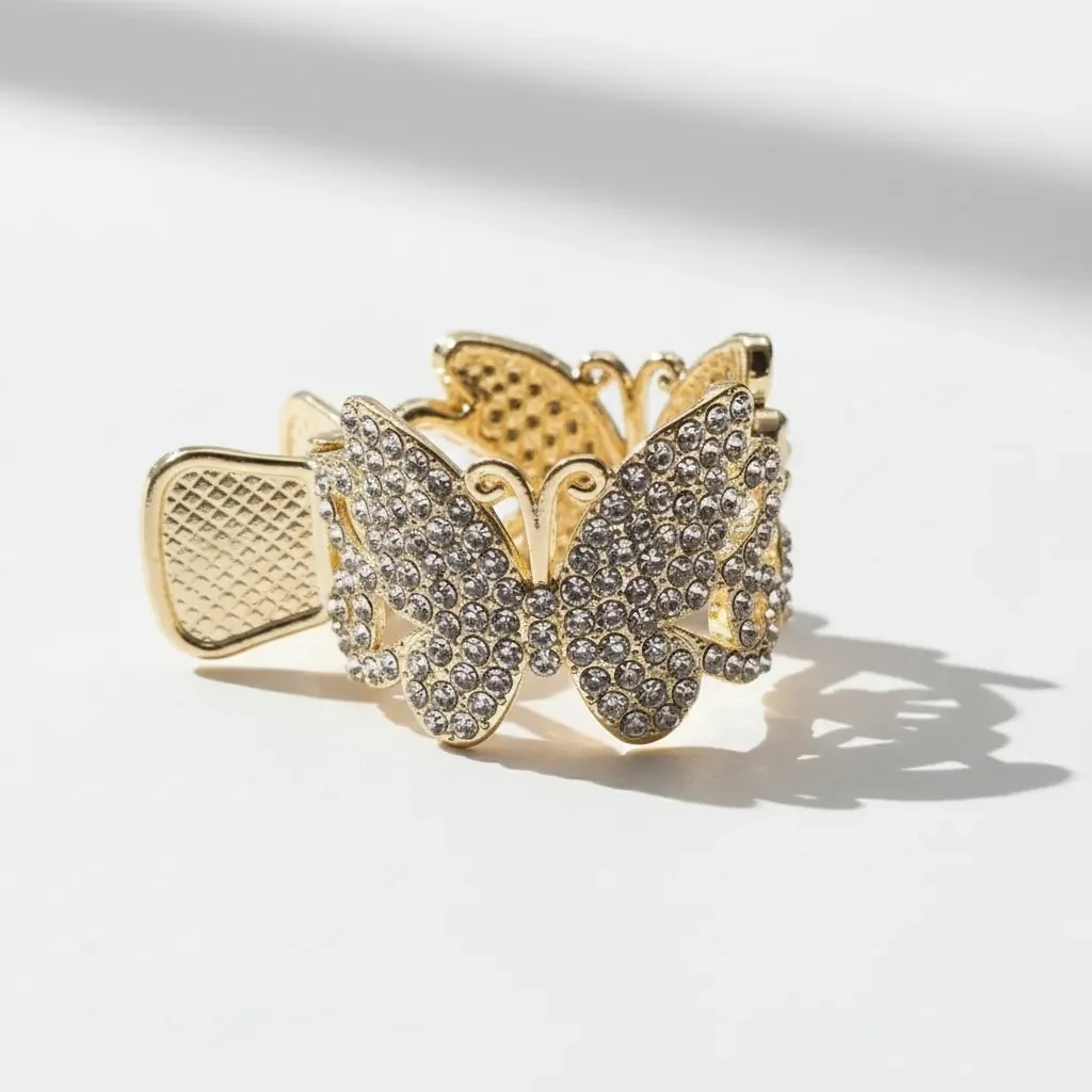 Parıldayan Kelebek - At Kuyruğu Tokası