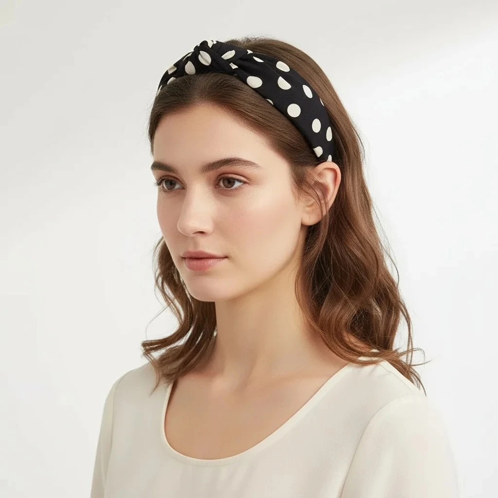 Bellepois Düğümlü kumaş Taç