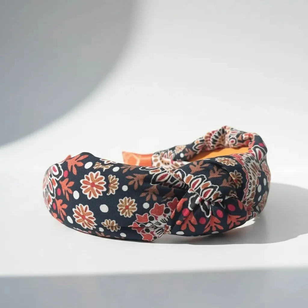 Terama Düğümlü Kumaş Taç