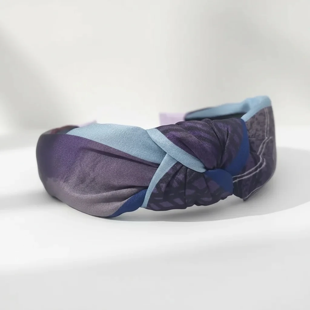 Liliane Düğümlü Kumaş Taç