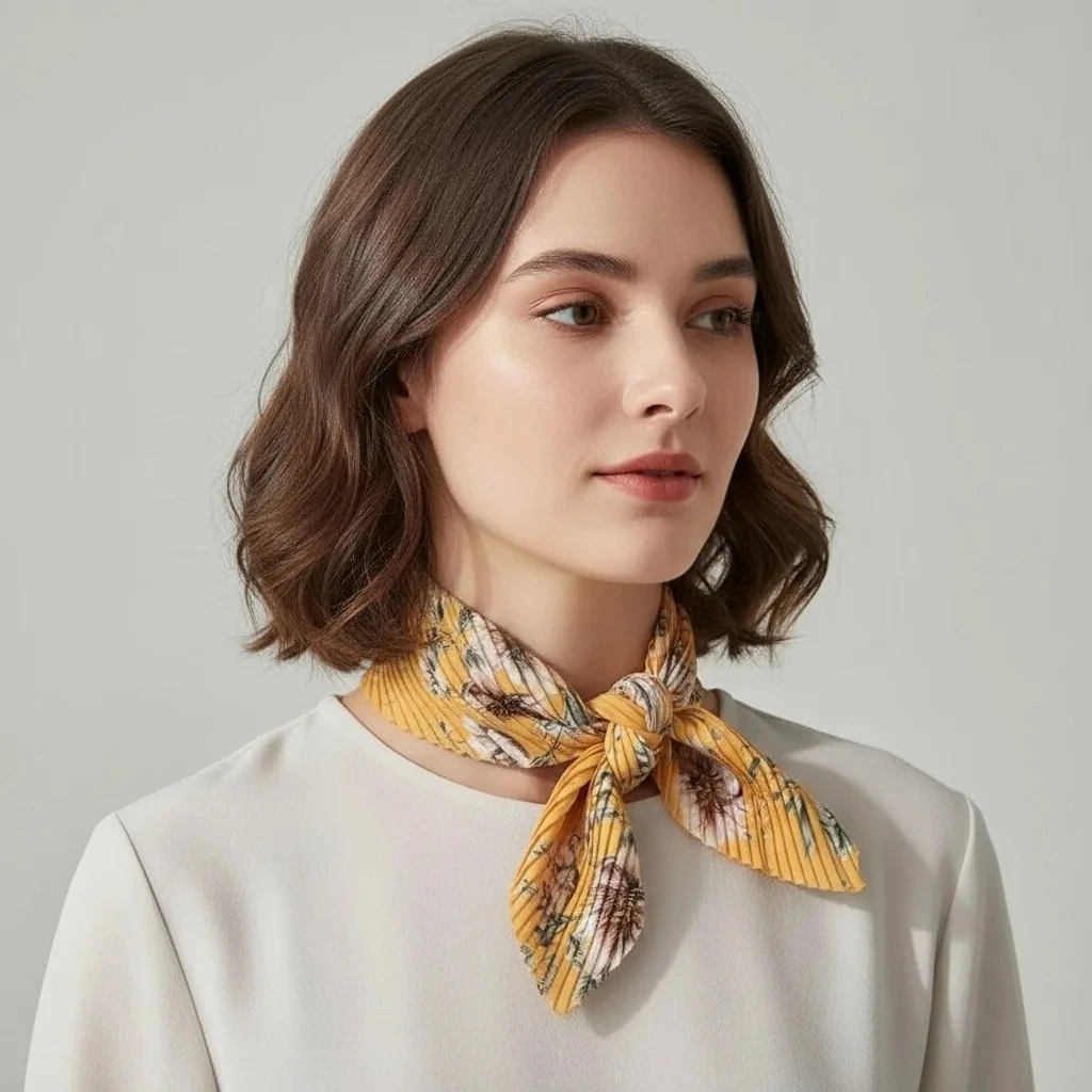 Altın Bahar Pilise Fular