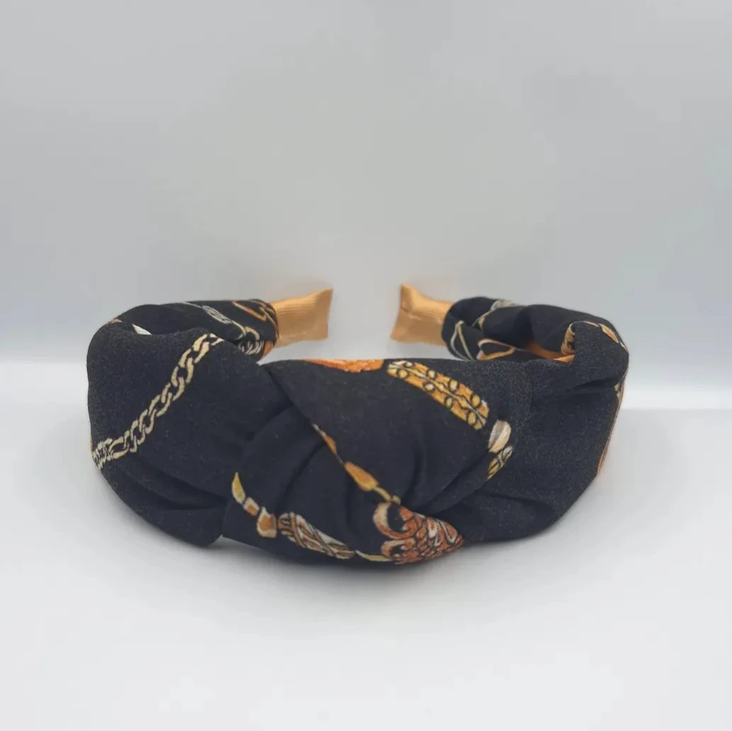 Aurelia Düğümlü Kumaş Taç