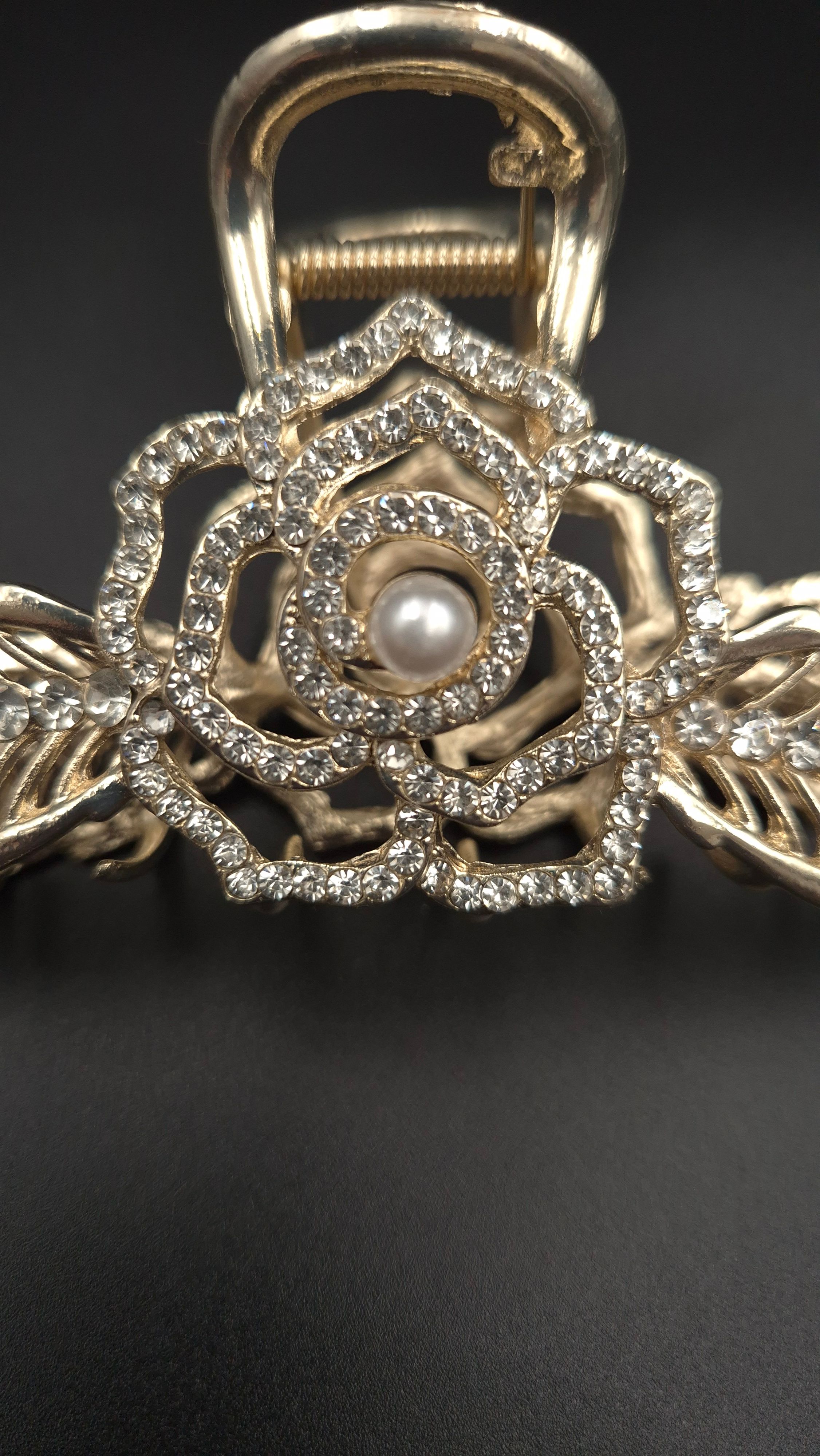 Gül Model Kemik Metal Mandal Toka