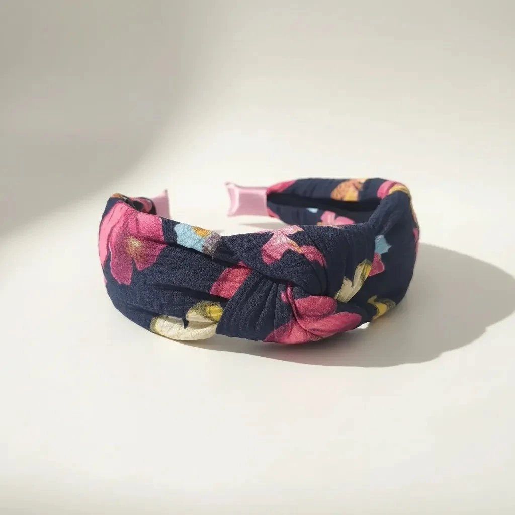 Rosabelle Düğümlü Kumaş Taç