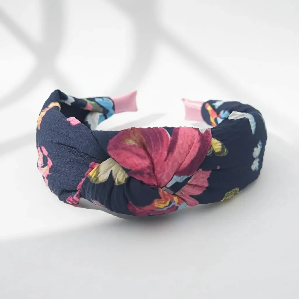 Rosabelle Düğümlü Kumaş Taç