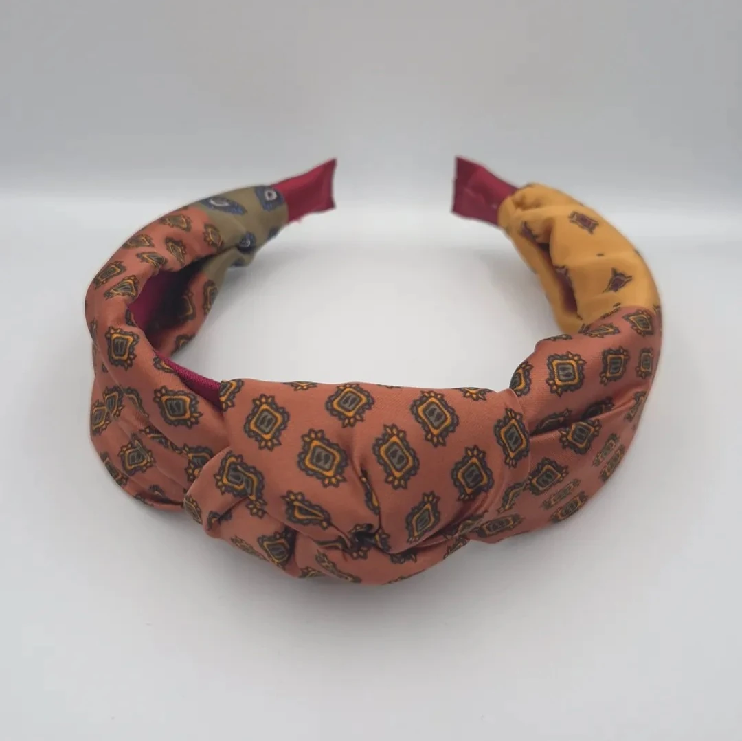 Terraire Düğümlü Kumaş Taç