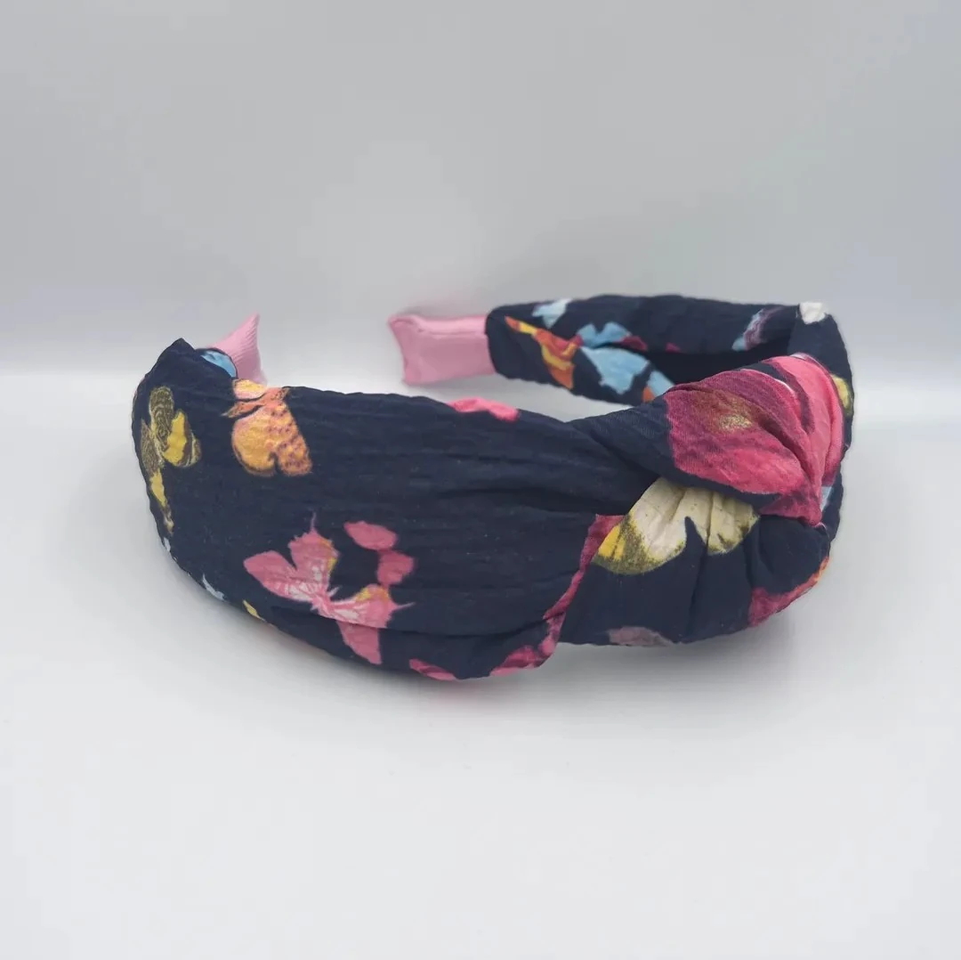 Rosabelle Düğümlü Kumaş Taç