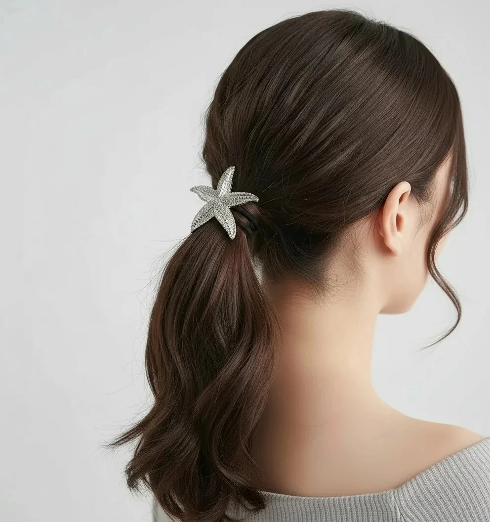 Kıyı Işıltısı Lastik Toka