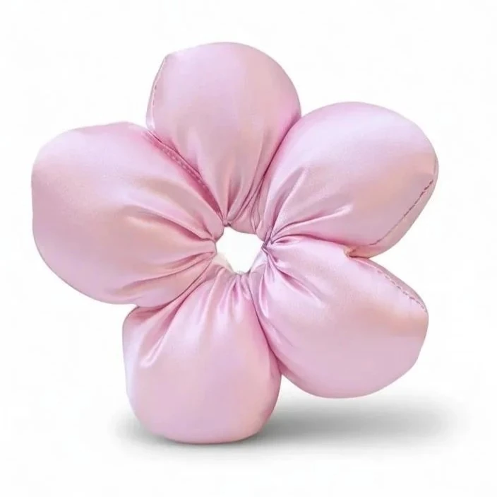 Pofuduk Papatya Simit Toka - Küçük  - Açık Pembe