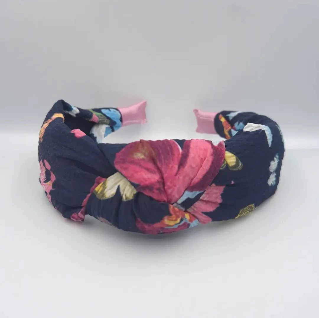 Rosabelle Düğümlü Kumaş Taç