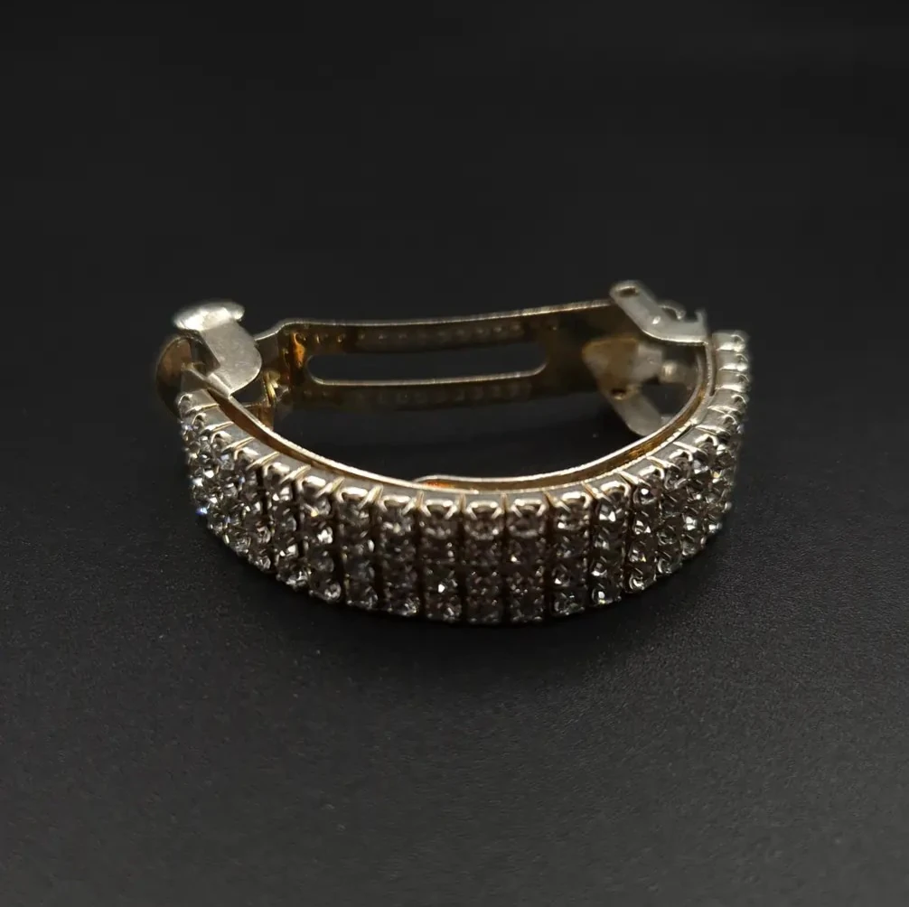 Işıltılı Eğri - Metal At Kuyruğu Tokası