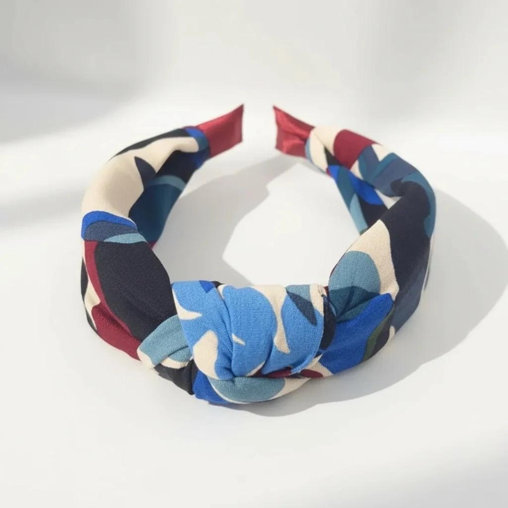 Marcelline Düğümlü Kumaş Taç