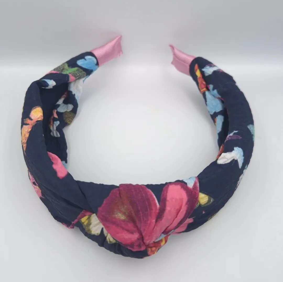 Rosabelle Düğümlü Kumaş Taç