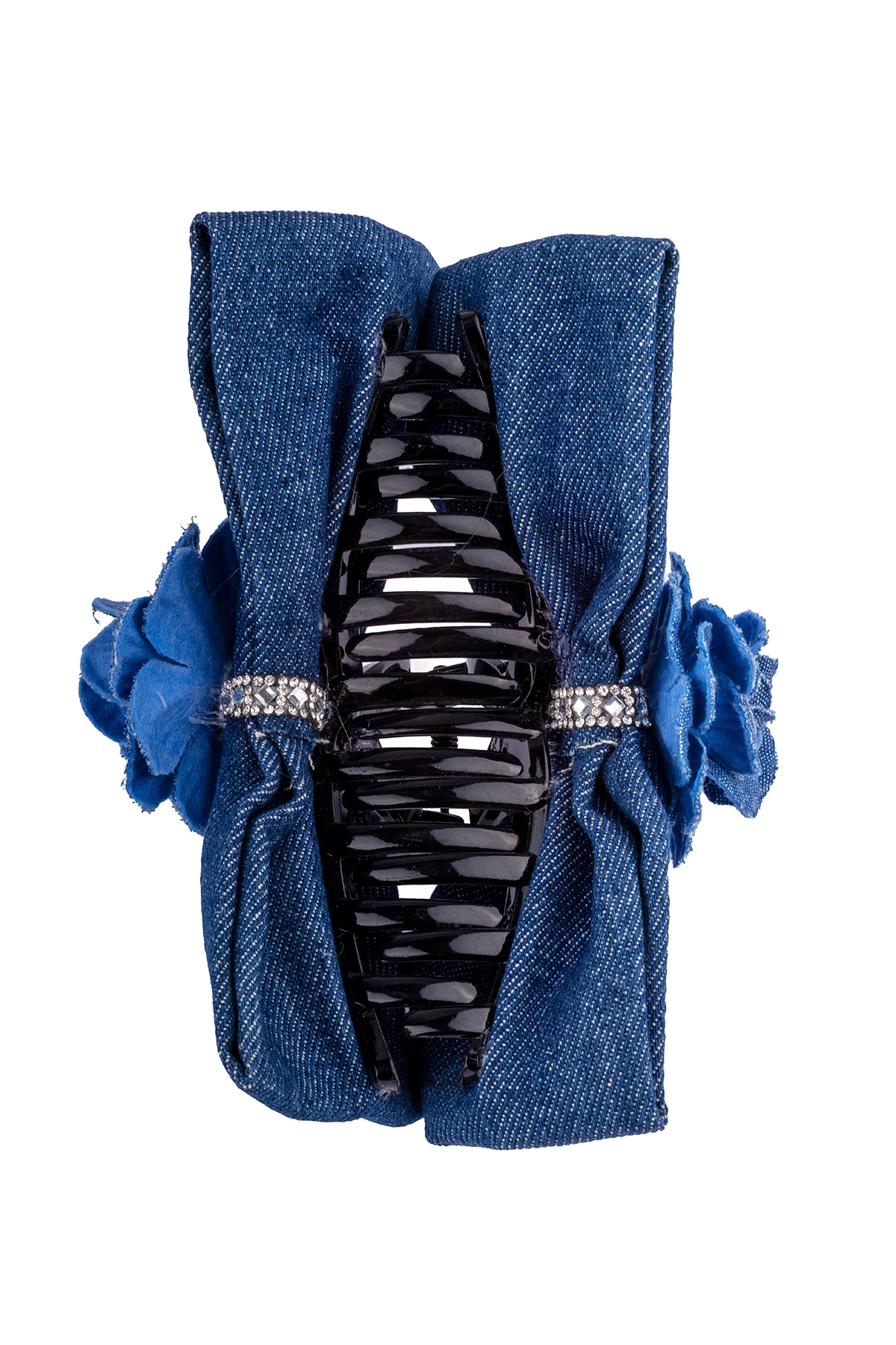 Denim Gül - Kot Mandal Toka