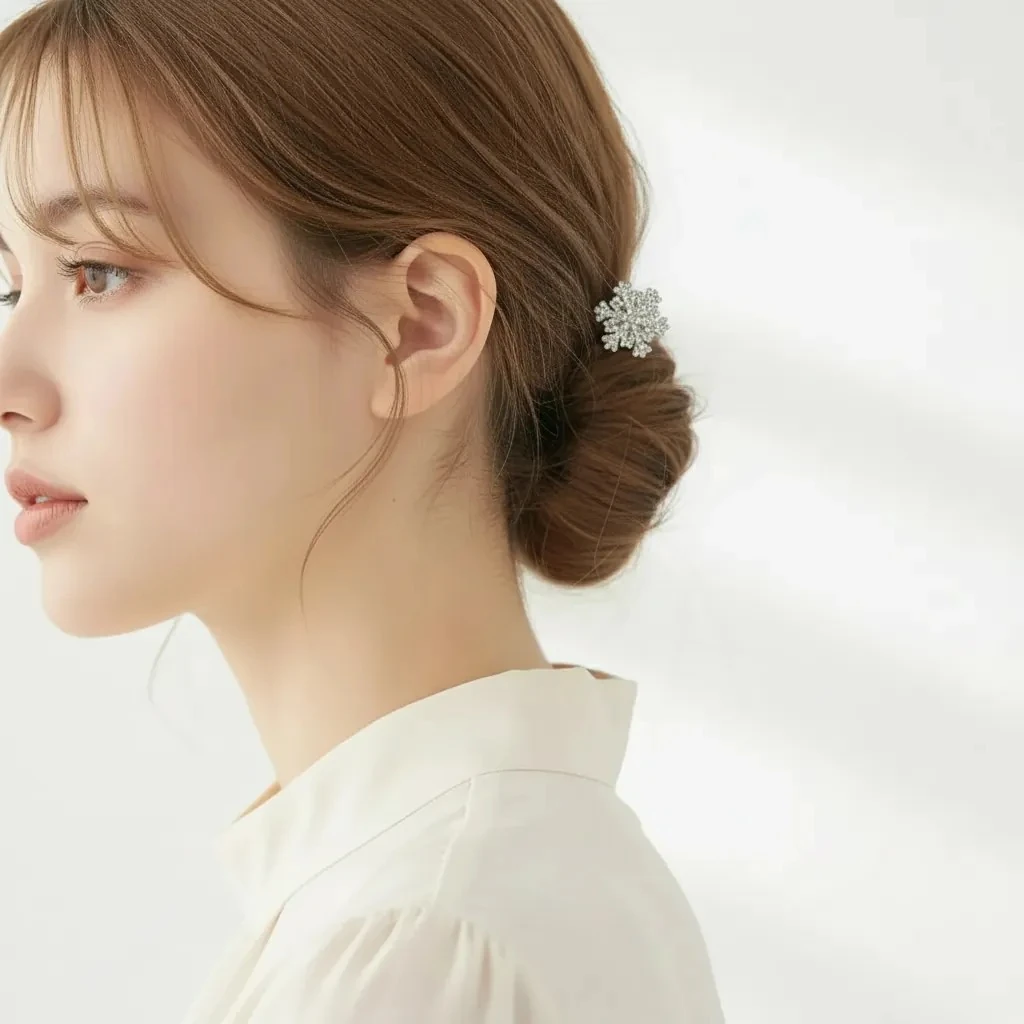 Kış Parıltısı Metal Mandal Toka