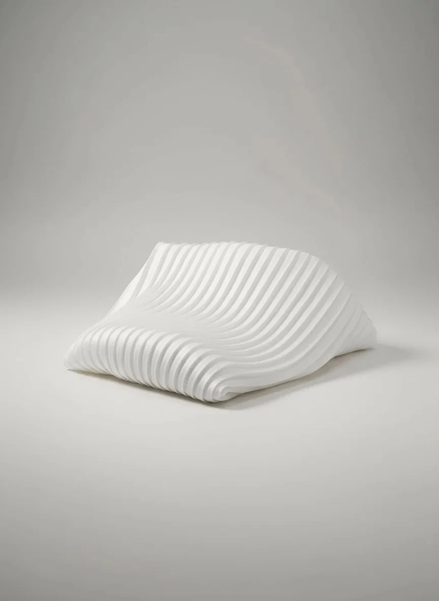 Düz Renk Pilise Fular