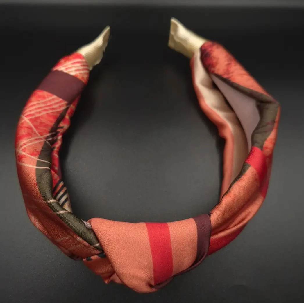 Embera Düğümlü Kumaş Taç