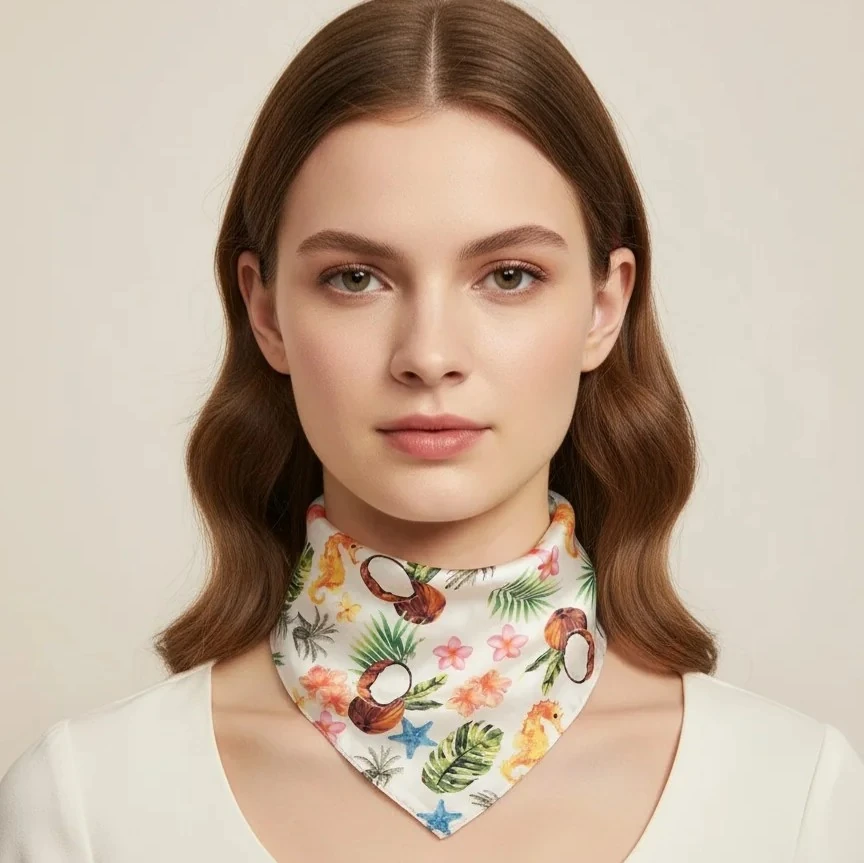 Pasifik Düşü Kare Fular 