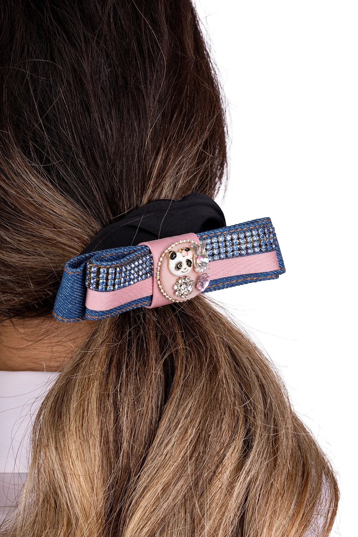 Denim Pırıltısı - Özel Tasarım Simit Toka