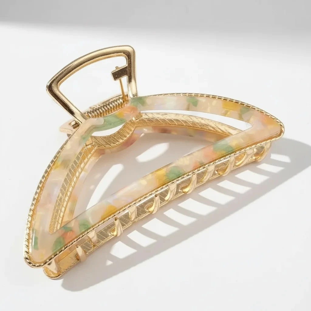 Ay Parçası Metal Mandal Toka