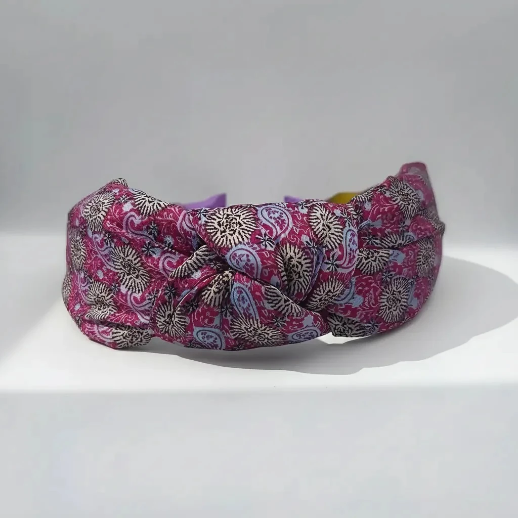 Amara Düğümlü Kumaş Taç