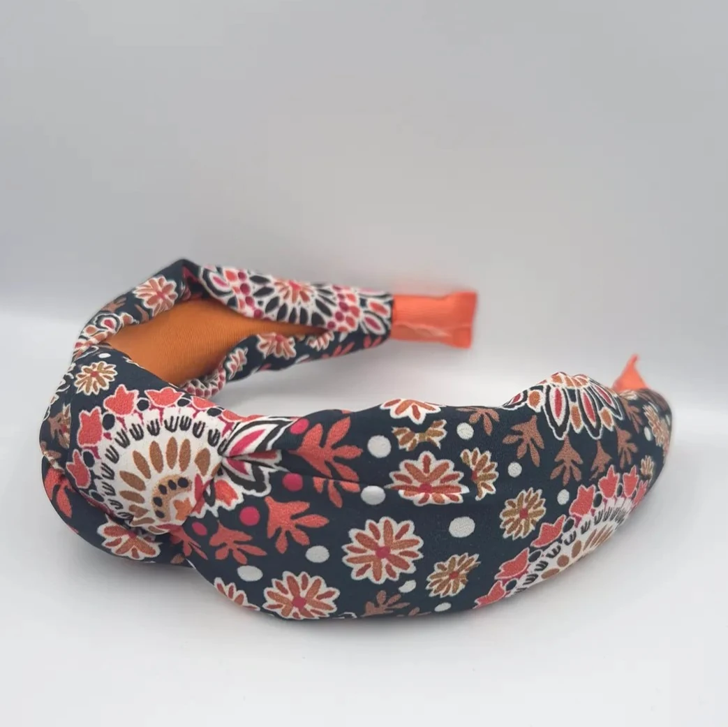 Terama Düğümlü Kumaş Taç