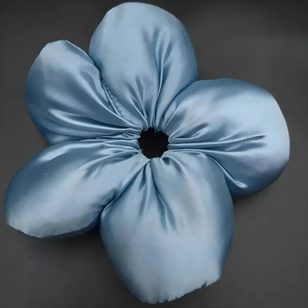 Pofuduk Papatya Simit Toka - Küçük  - Mavi