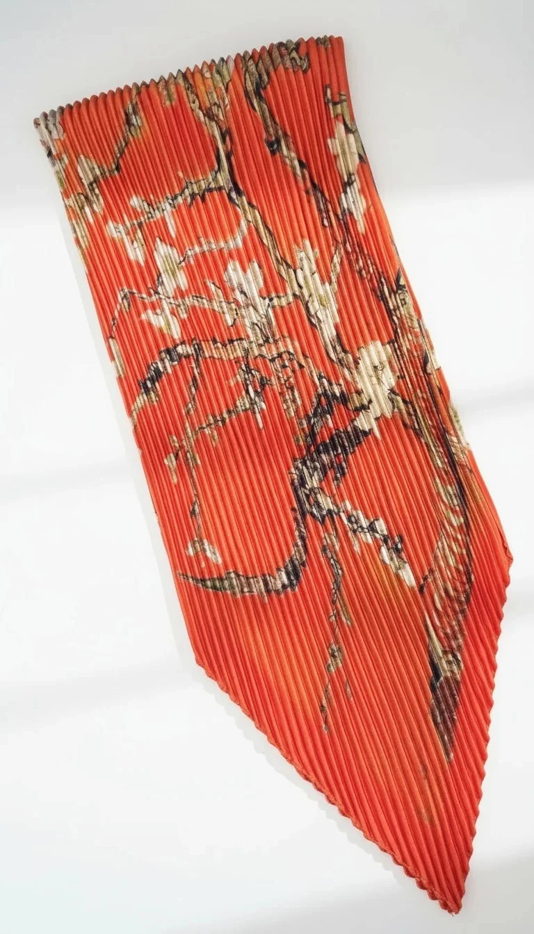 Turuncu Bahar Pilise Fular