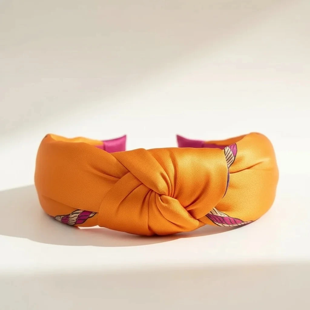 Solea Düğümlü Kumaş Taç