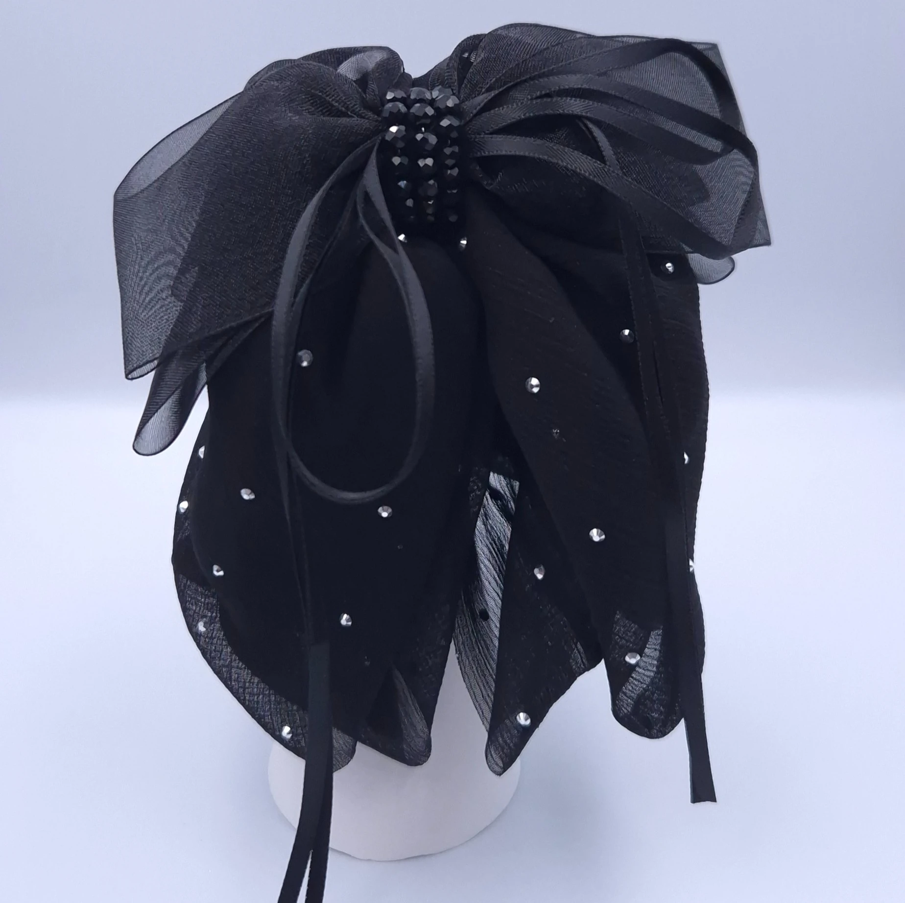 Siyah İnci Özel Tasarım Mandal Toka